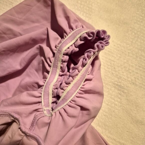 Cupshe women's size Medium purple swim top, EUC - Picture 7 of 8
